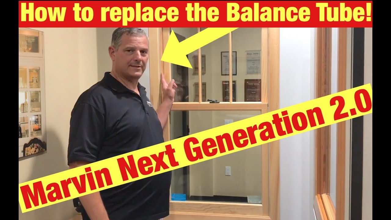 Замена балансировочной трубки Marvin NexGen 2.0 Double Hung