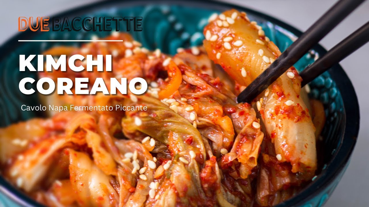 KIMCHI COREANO : ricetta originale cavolo fermentato