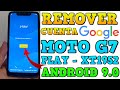 Eliminar Cuenta GOOGLE en Cualquier MOTO G7 PLAY - XT1952 - Android 9 / Seguirad 2020 / Motorola Frp