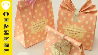 バレンタイン「紙袋のラッピング術」 │ DIY Paper Gift Bag