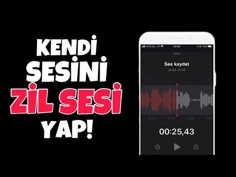 İphone Zil Sesi Yapma | iphone’da Kendi Sesini Zil Sesi Yap!