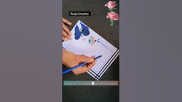 Assignment front page design/ Project Work Designs/ Front page design #schoolcrafts  #shorts
