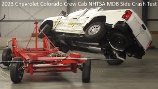 20232024 Chevrolet Colorado / GMC Canyon Crew Cab NHTSA MDB Side Crash Test