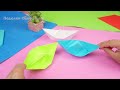 3 Идеи | Как сделать кораблик из бумаги своими руками | Оригами без клея Лодка и Катер