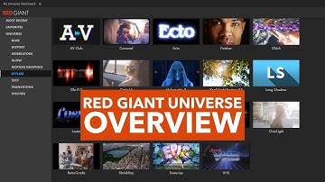 Red Giant Complete Overview 04: Red Giant Universe