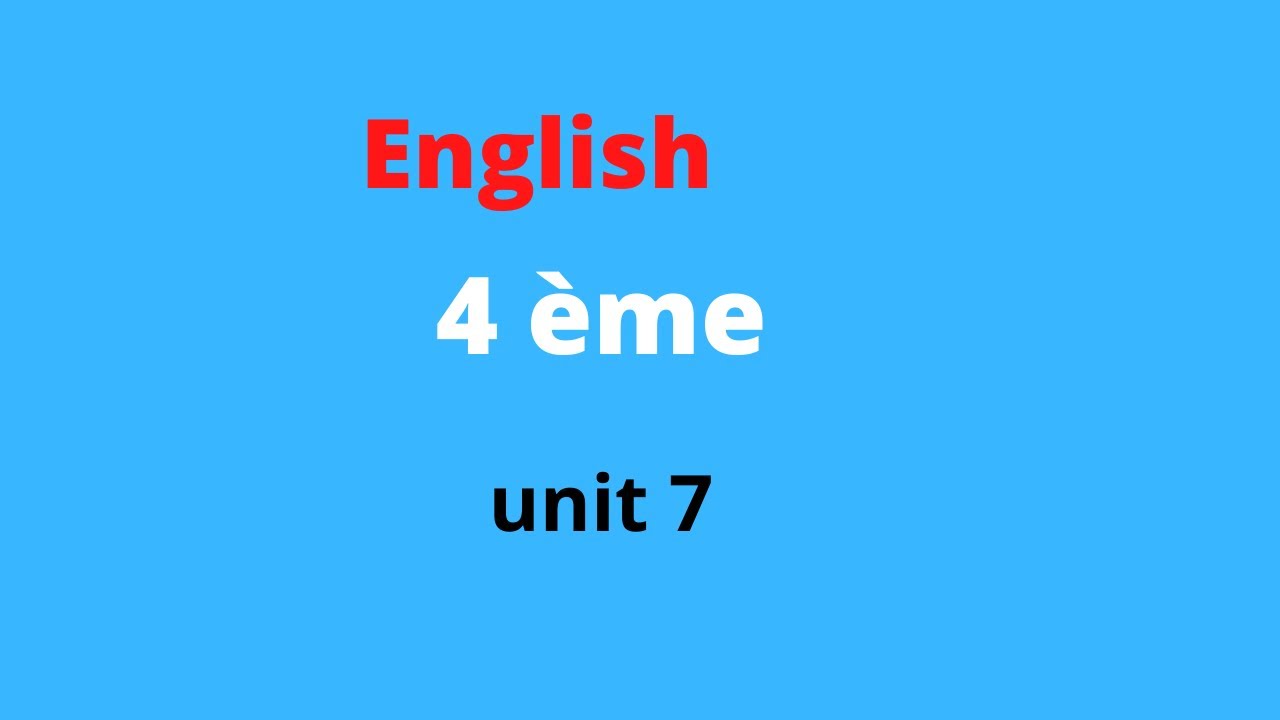 UNIT 7 : homework 1 - YouTube