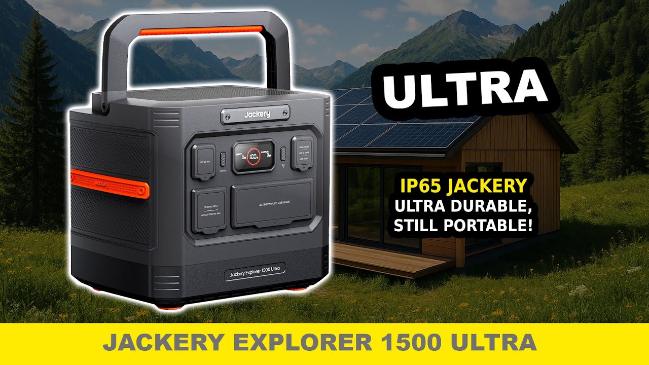 Jackery 1500 ULTRA - YouTube