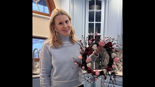 Spread the love with this valentine wreath