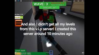Roblox Zombie Attack  Level 2000!