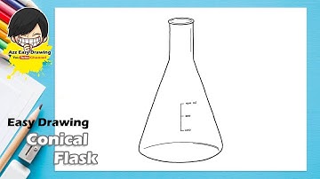 Easy Drawing Conical Flask