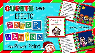 Realiza un CUENTO en Power Point | Efecto de pasar página | Zukistrukis