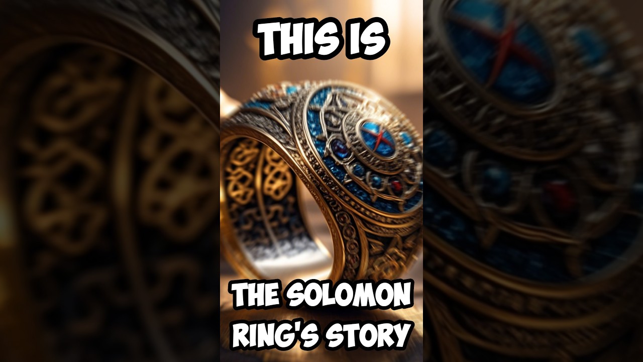 The king solomon rings shorts shortvideo king YouTube