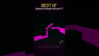 BEST OF Domino in Minecraft part 7 #shorts