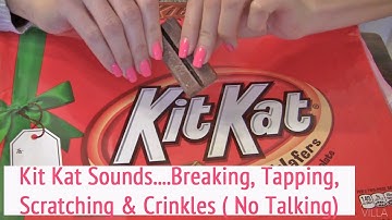 ASMR * Kit Kat! * Tapping & Scratching * Fast Tapping * No Talking * ASMRVilla