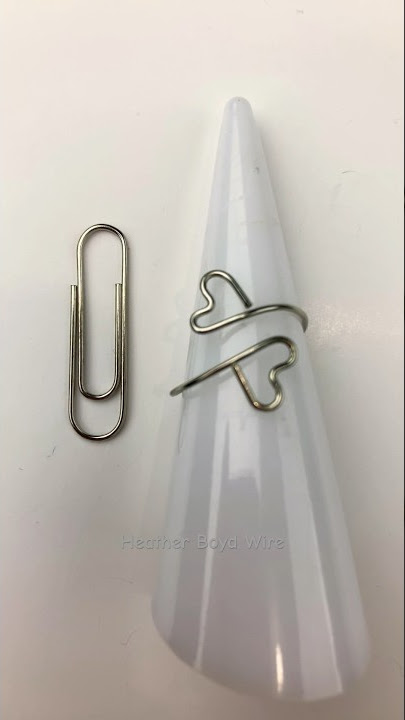 Download lagu Paperclip Double Heart Ring Tutorial #paperclipring #ringmaking #diyrings