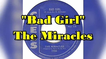 "Bad Girl" - Smokey Robinson And The Miracles (lyrics)