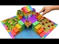 DIY Miniature Kinetic Sand House #21 - How To Build Egyptian House from Kinetic Sand