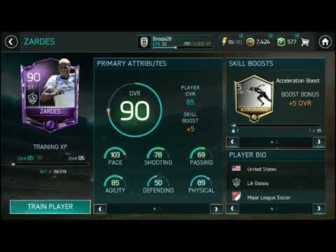 Zardes 90 OVR!!! FIFA 18 Mobile
