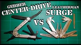 Gerber Center-Drive VS Leatherman Surge: Comparison Review