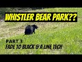 Fade to black and aline tech mountain biking and bear dodging whistler bike park part 3