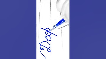 deepanshi name full hd best handwritten name status || #shorts #viral #status