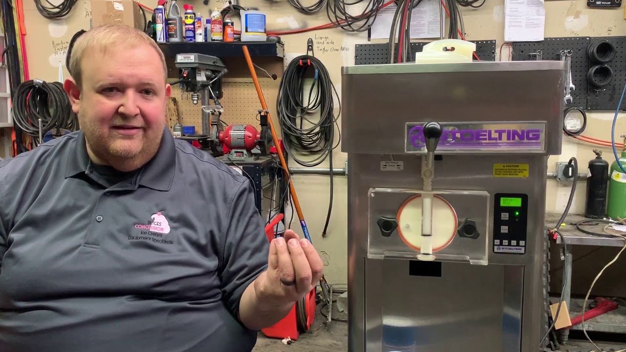 Stress test: Stoelting F111 1ph air cooled soft serve ice
