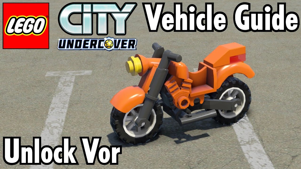 How to Unlock Vor Lego City Undercover Vehicle Guide YouTube