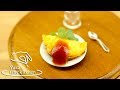 mini food "Japanese rice omelette" 本当に食べられるミニチュア料理/オムライス #8 | Yuka's tiny kitchen