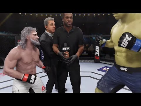 The Witcher vs. Hulk (EA Sports UFC 3) - Crazy UFC 👊🤪