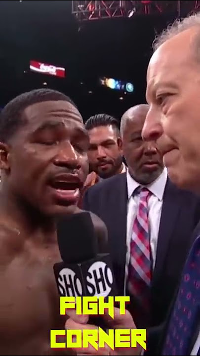 Broner FUNNY INTERVIEW after PACQUIAO FIGHT 😂