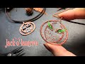 Wire wrapped Halloween Pumpkin Jewelry How to making Jack O&#39;Lantern Pendant