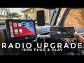 Upgraded Our Jeep Wrangler Jk Radio | 10 inch Touch Screen by Stinger Off Road