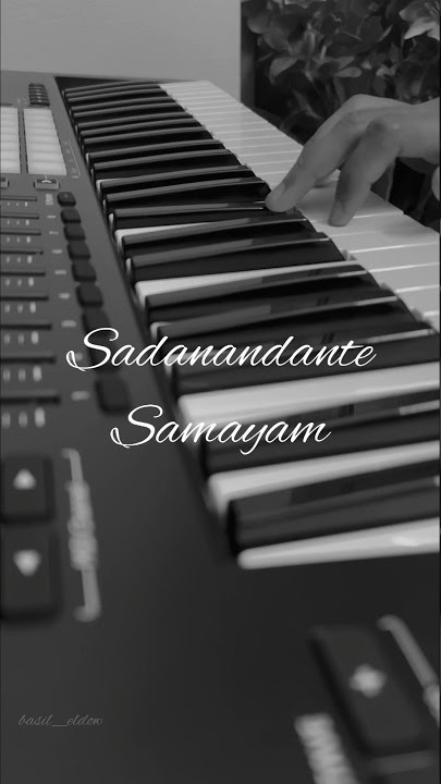 Sadanandante Samayam - Love Theme BGM cover #sadanandantesamayam#dileep#kavyamadhavan#mohansithara