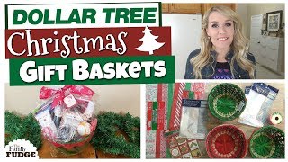 DOLLAR TREE DIY CHRISTMAS GIFT BASKETS 🎄  | Budget Christmas Gift Ideas