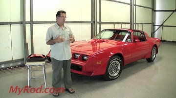 1979 Trans Am 4 speed WS6 T-tops (video 1) - MyRod.com