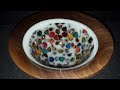 Pecan Shell Bowl in Total Boat resin