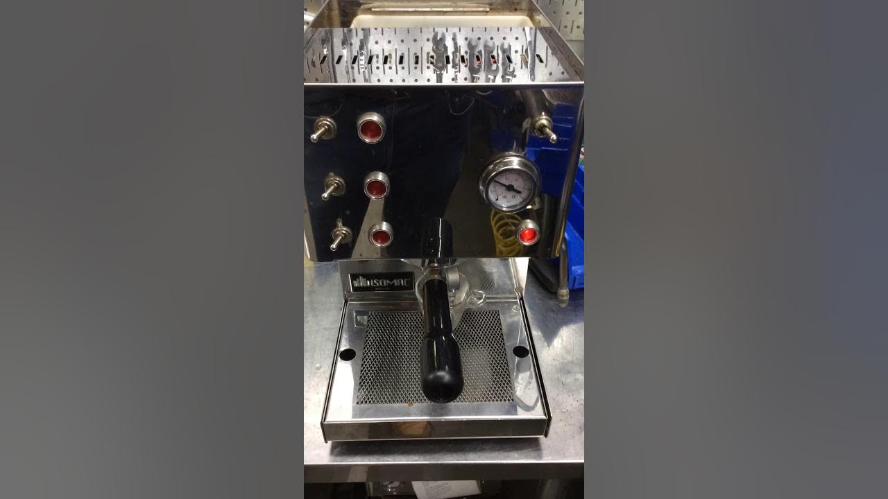 Isomac Espresso Machine Test 3545 YouTube