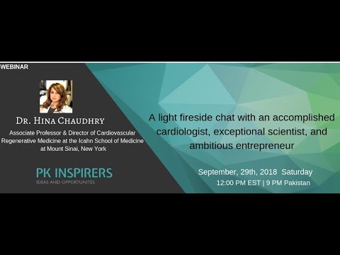 Dr Hina Chaudhry – A light fireside chat with an accomplished cardiologist! #cardiology Dr Hina Chaudhry – A light fireside chat with an accomplished cardiologist! #cardiology