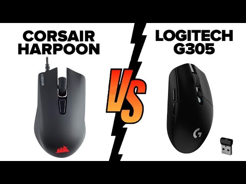 Corsair HARPOON RGB Gaming Mouse vs Logitech G305 LIGHTSPEED - Which Mouse is Better ?
