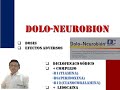 PARA QUE SIRVE DOLO NEUROBION: Complejo B, Diclofenaco (INDICACIONES, EFECTOS )Con el Dr. Jiménez