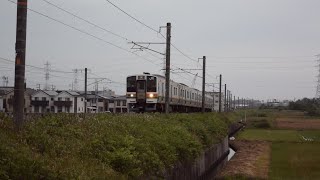 ２１１系Ｋ５２編成４３０１Ｍ海蔵川橋梁通過(2020.5.23)