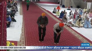 Live from Sri Guru Singh Sabha Malton