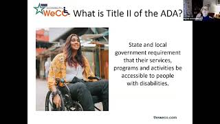 ADA Website Accessibility Requirements for Governments - Webinar