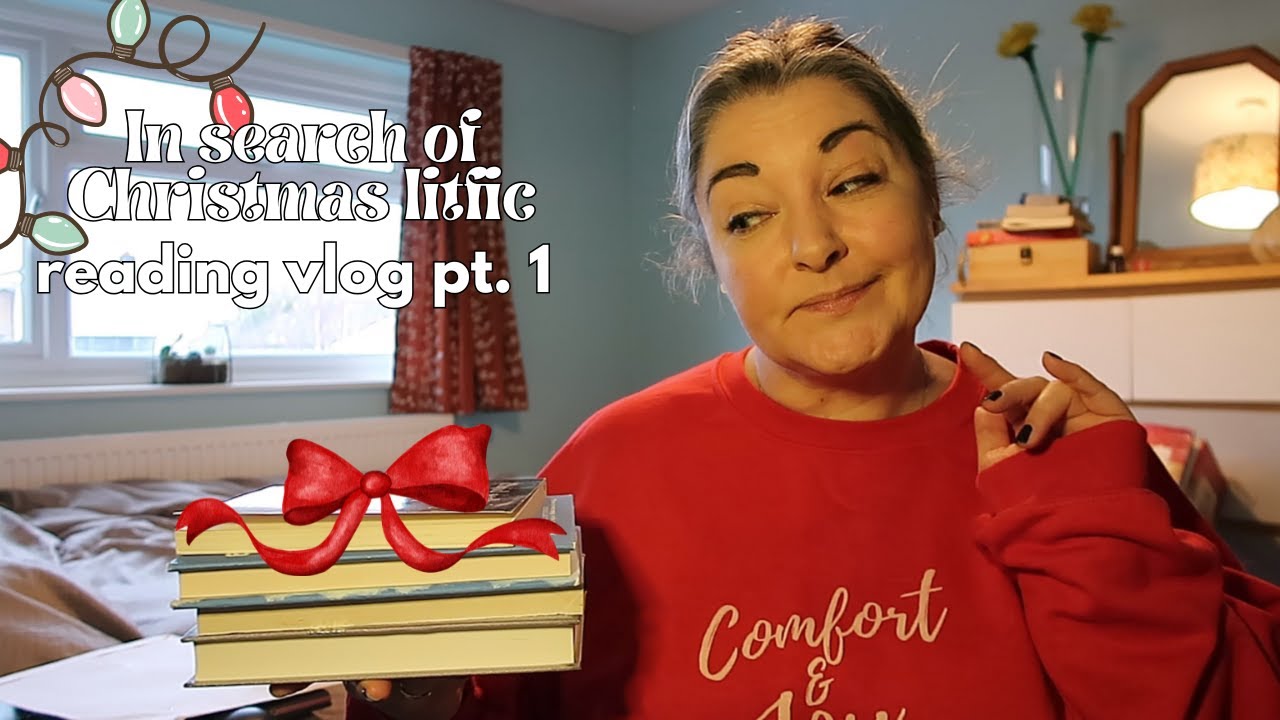In Search of Christmas LitFic ~ Reading Vlog Pt  1