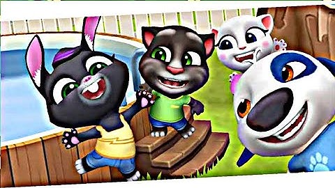 New Talking Tom Friends (iOS, Android). Gameplay Walkthrough Part-17 (Outfit7) - HD। Toking Tom
