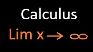 Calculus: Finding limits when x tends to infinity