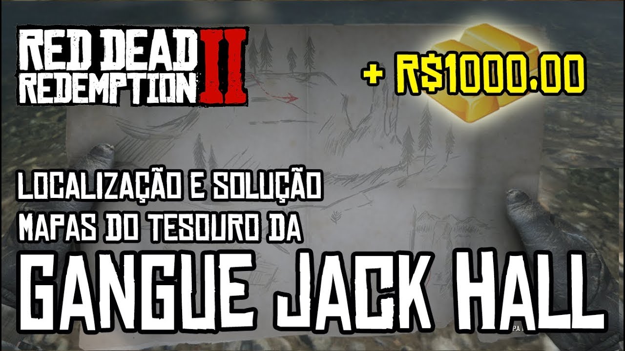 Red Dead Redemption 2 Tesouro de Jack Hall #reddeadclips #rdr2clips #r