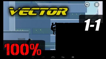 Vector [Gameplay] Intro & Stage 1-1 Downtown [100% - All Bonuses - All Tricks - 3 Stars]