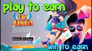 Sky Bandit: Hero Crystal - Android iOS Gameplay APK | NFT Game | SBT Private sale investing info screenshot 3