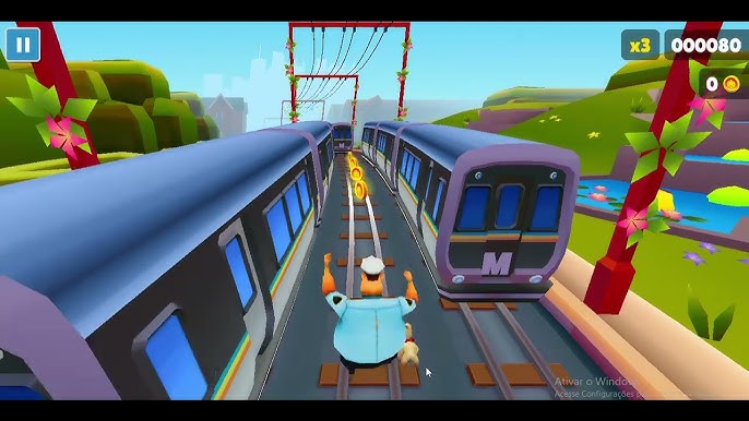 🛹️JOGUEI O SUBWAY SURFERS 𝗠𝗔𝗜𝗦 𝗟𝗘𝗩𝗘 DE TODOS & BATI MEU